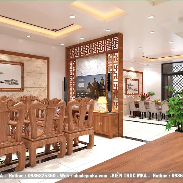 NỘI THẤT BIỆT THỰ ANH THÀNH