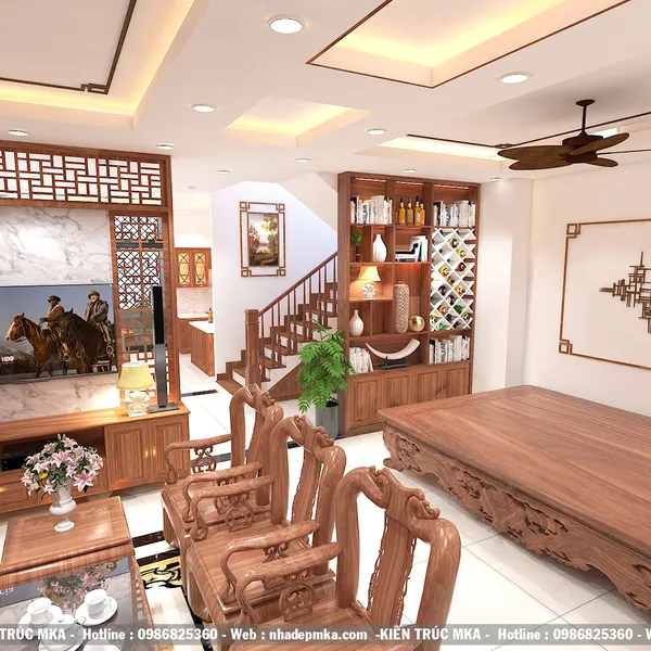 NỘI THẤT BIỆT THỰ ANH THÀNH