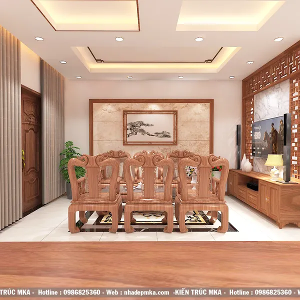 NỘI THẤT BIỆT THỰ ANH THÀNH