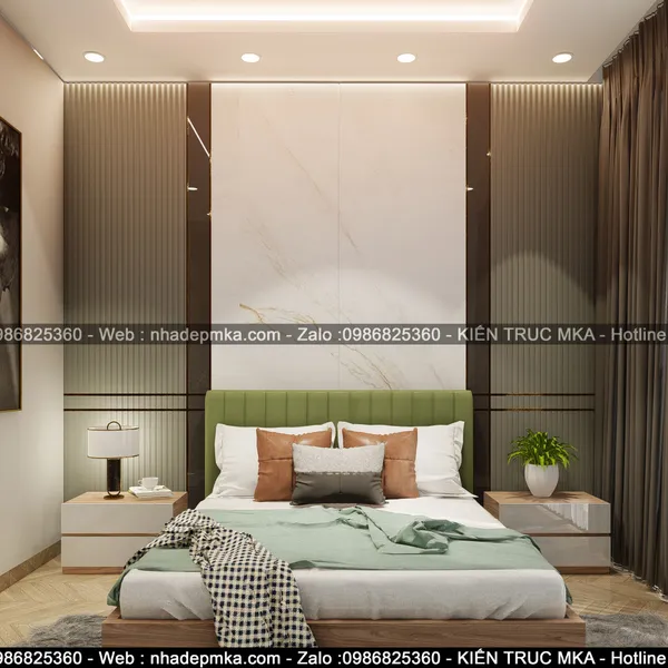 Thiết kế nội thất biệt thự anh Quảng - Nhơn Trạch