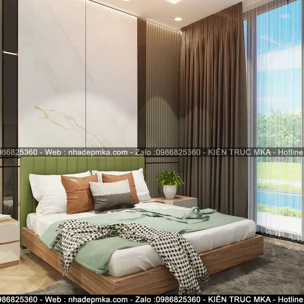 Thiết kế nội thất biệt thự anh Quảng - Nhơn Trạch