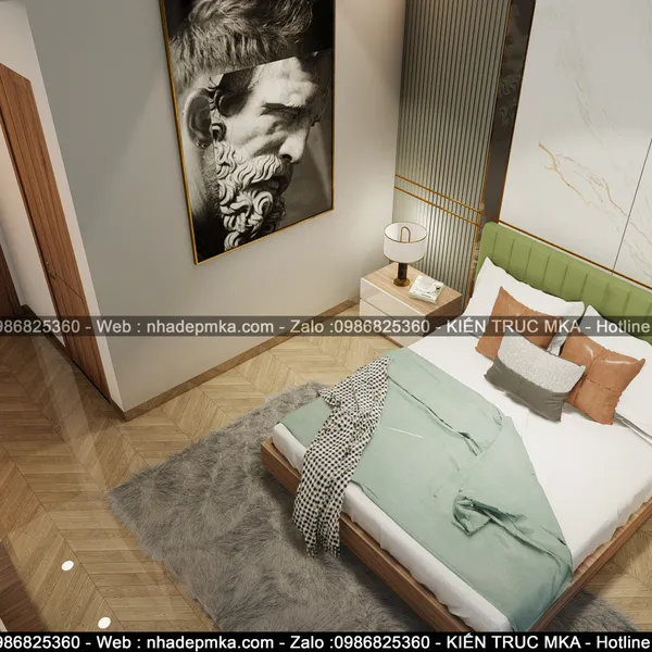 Thiết kế nội thất biệt thự anh Quảng - Nhơn Trạch