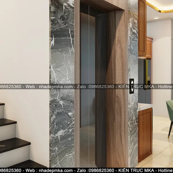 Thiết kế thi công trọn gói nội thất nhà phố anh Thìn - Quận 9