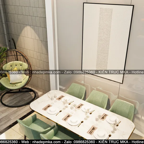 Thiết kế thi công trọn gói nội thất nhà phố anh Thìn - Quận 9