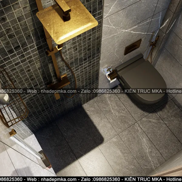 Thiết kế thi công trọn gói nội thất nhà phố anh Thìn - Quận 9