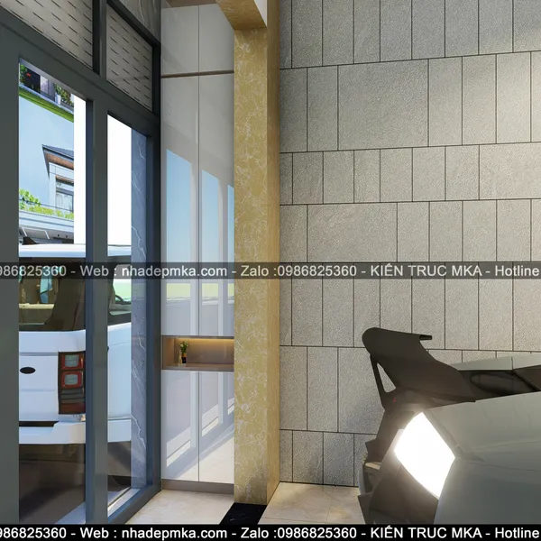 Thiết kế thi công trọn gói nội thất nhà phố anh Thìn - Quận 9