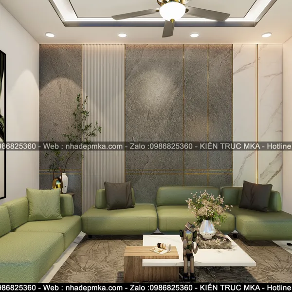 Thiết kế thi công trọn gói nội thất nhà phố anh Thìn - Quận 9