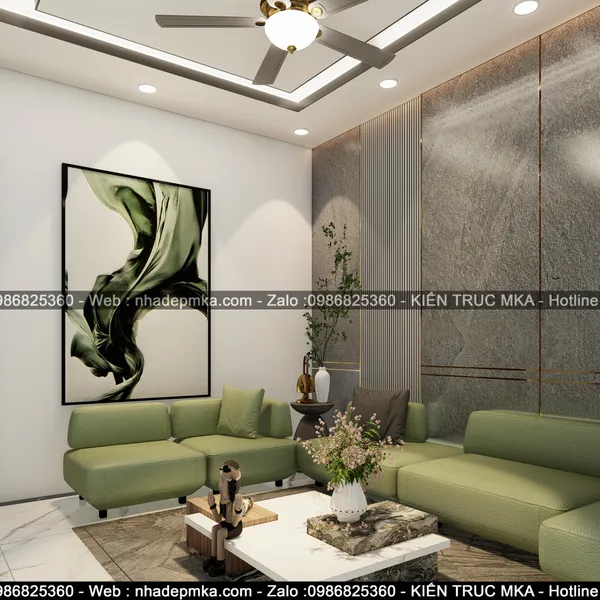 Thiết kế thi công trọn gói nội thất nhà phố anh Thìn - Quận 9