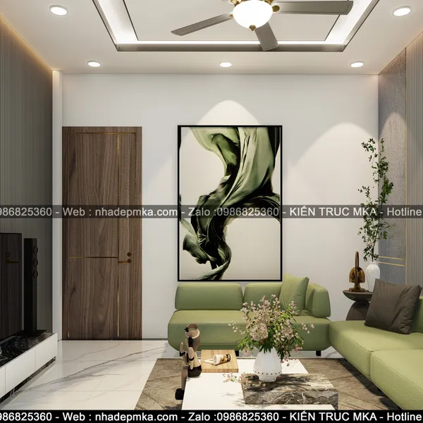 Thiết kế thi công trọn gói nội thất nhà phố anh Thìn - Quận 9