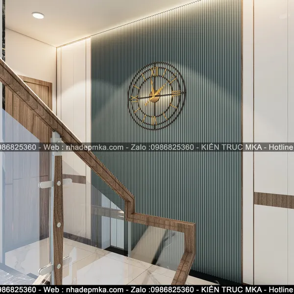 Thiết kế thi công trọn gói nội thất nhà phố anh Thìn - Quận 9