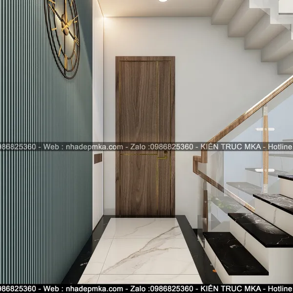 Thiết kế thi công trọn gói nội thất nhà phố anh Thìn - Quận 9