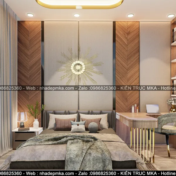 Thiết kế thi công trọn gói nội thất nhà phố anh Thìn - Quận 9