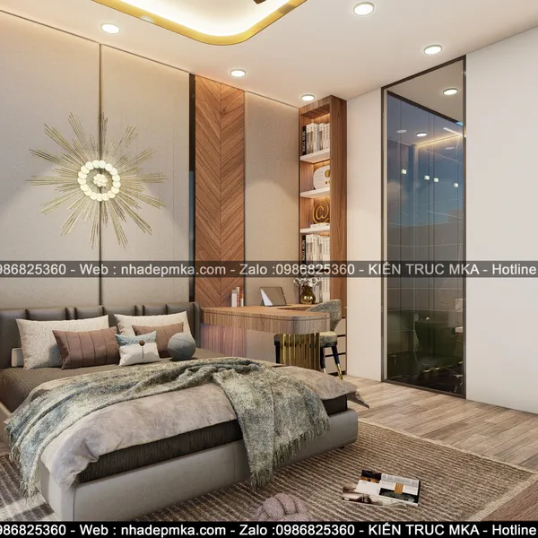 Thiết kế thi công trọn gói nội thất nhà phố anh Thìn - Quận 9