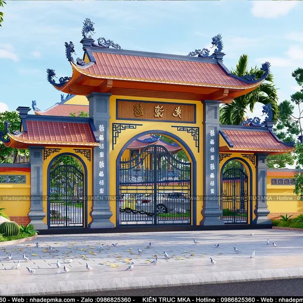 Thiết kế Chùa Cảnh Long - Quãng Ngãi