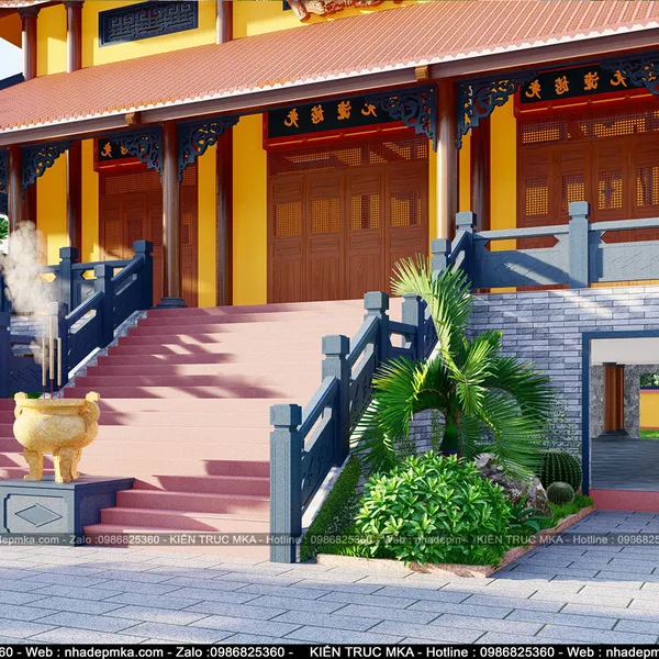 Thiết kế Chùa Cảnh Long - Quãng Ngãi