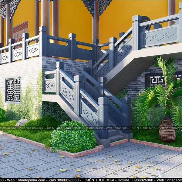 Thiết kế Chùa Cảnh Long - Quãng Ngãi