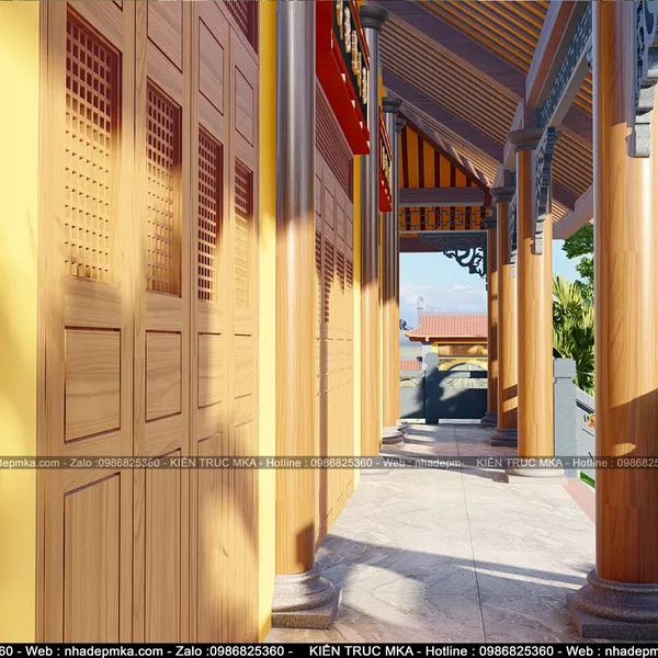 Thiết kế Chùa Cảnh Long - Quãng Ngãi