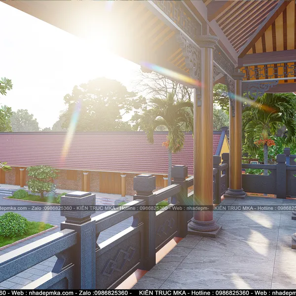 Thiết kế Chùa Cảnh Long - Quãng Ngãi