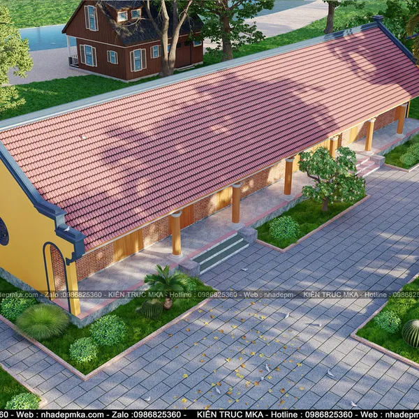 Thiết kế Chùa Cảnh Long - Quãng Ngãi