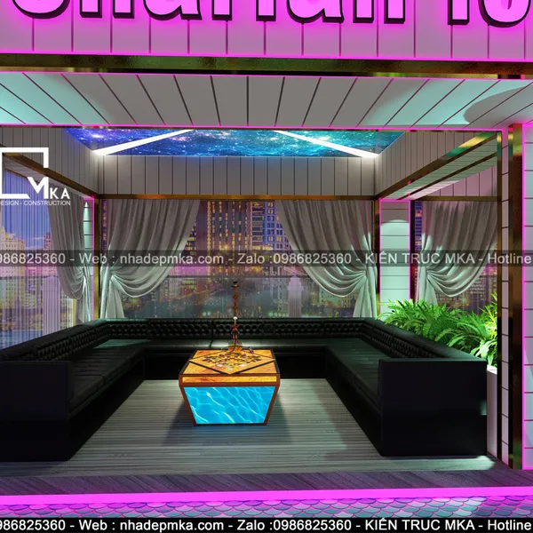 Thiết  kế  thi công club chợ Bến Thành quận 1