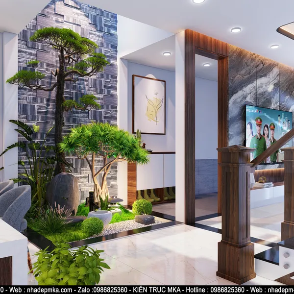 Thiết kế thi công nội thất hiện đại cô Hiên - Biên Hòa - Đồng Nai