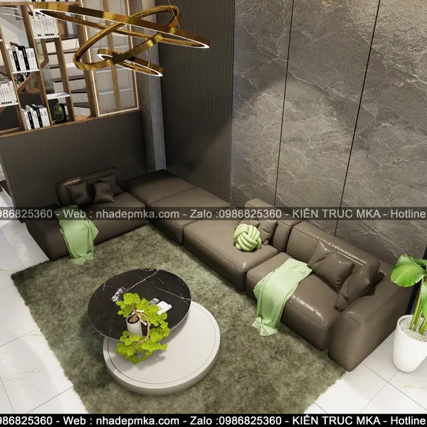 Thiết kế nội thất nhà phố hiện đại anh Thức - quận 12
