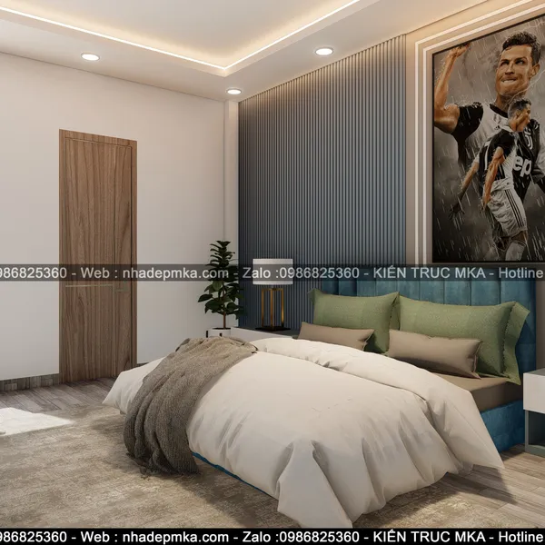 Thiết kế nội thất nhà phố hiện đại anh Thức - quận 12