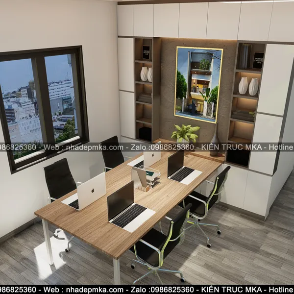 Thiết kế nội thất nhà phố hiện đại anh Thức - quận 12