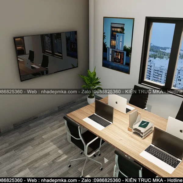 Thiết kế nội thất nhà phố hiện đại anh Thức - quận 12