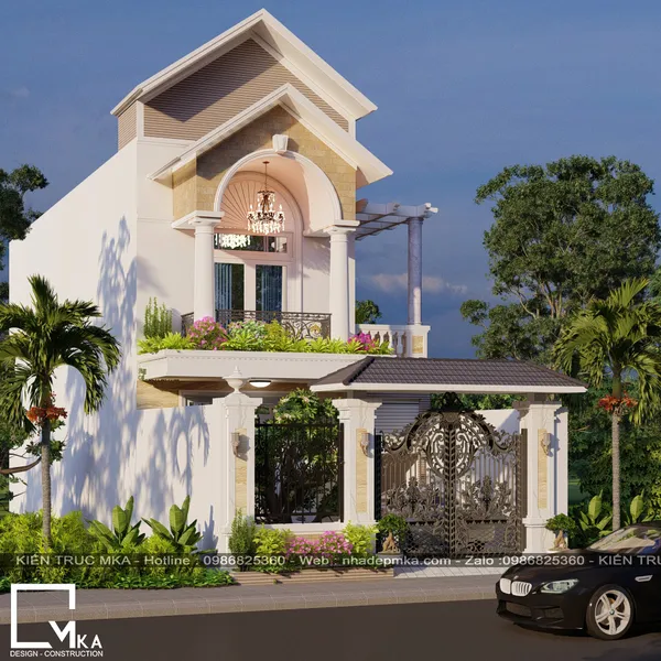 Thiết kế thi công nhà phố hiện đại cô Hiên Biên Hòa- Đồng Nai