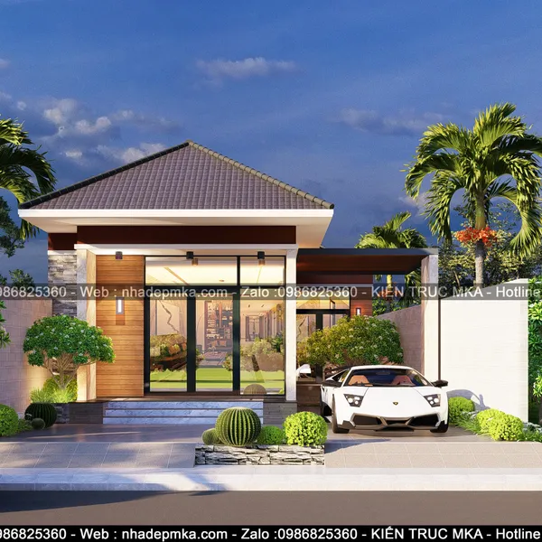 Thiết kế thi công biệt thự vườn - Thủ Đức