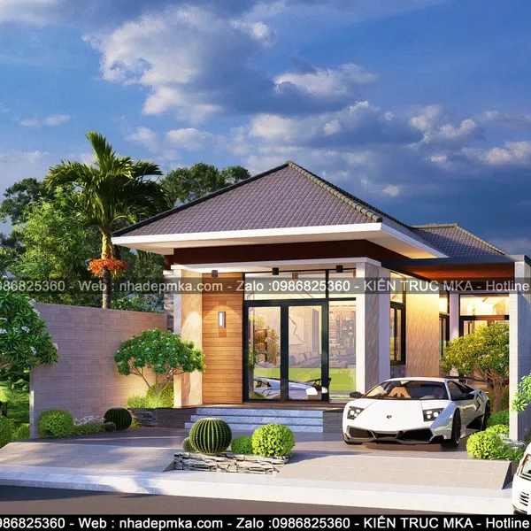 Thiết kế thi công biệt thự vườn - Thủ Đức