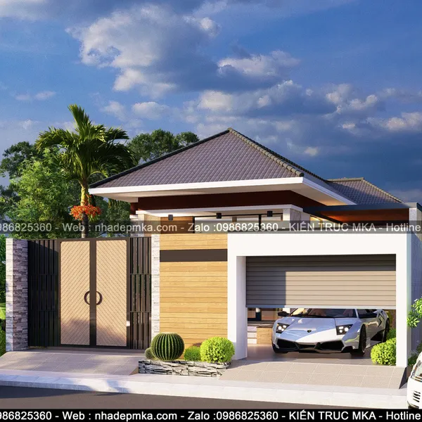 Thiết kế thi công biệt thự vườn - Thủ Đức