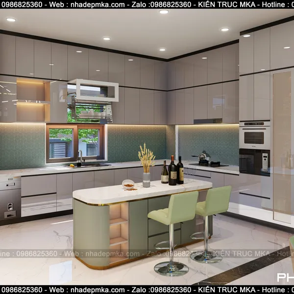 Thiết kế thi công nội thất biệt thự AQUA CITY BIÊN HÒA -ĐỒNG NAI