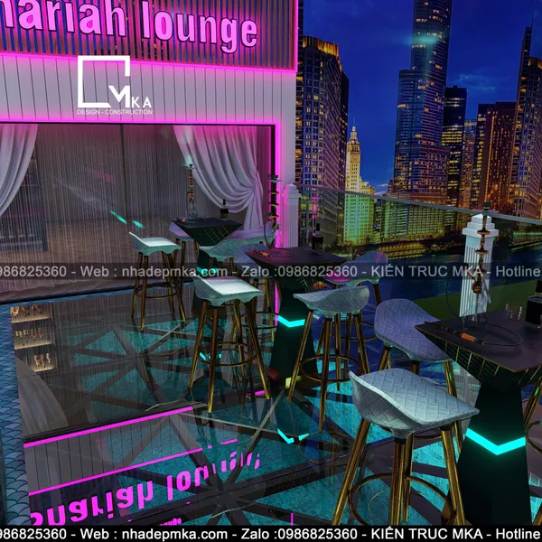 Thiết  kế  thi công club chợ Bến Thành quận 1