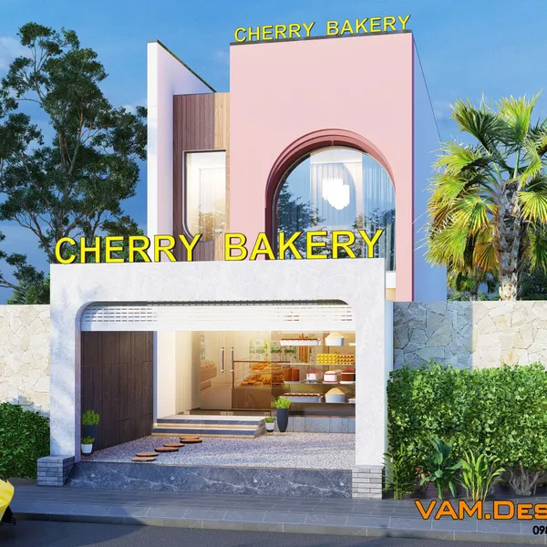 Thiết Kế Tiệm Bánh Ngọt Cherry Bakery