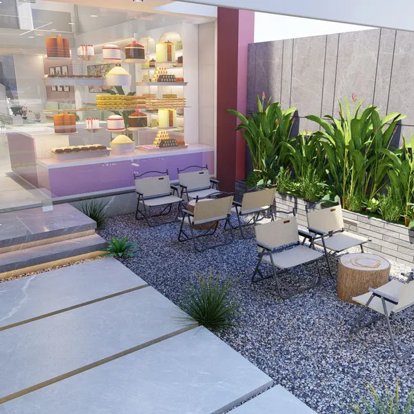 Thiết kế nội thất tiệm bánh