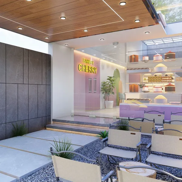 Thiết kế nội thất tiệm bánh