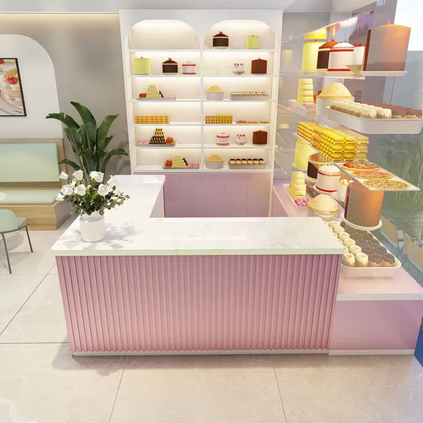 Thiết kế nội thất tiệm bánh