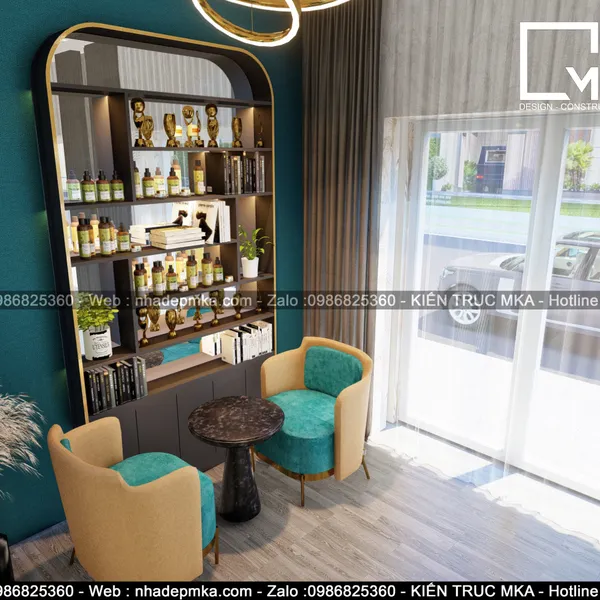 Thiết kế thi công trọn gói nội thất spa GangWon - Tiền Giang