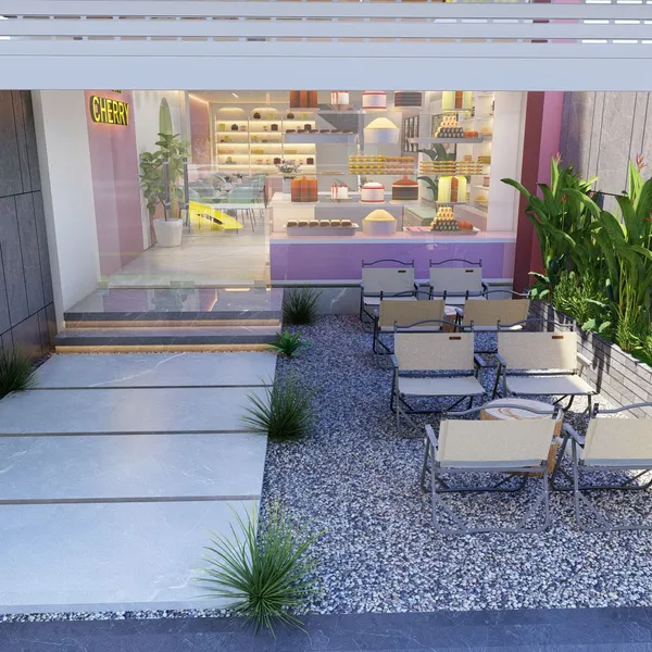 Thiết kế nội thất tiệm bánh