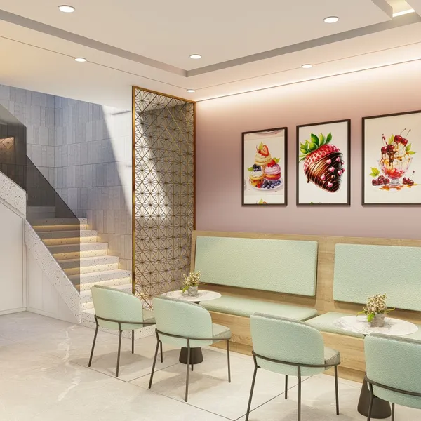 Thiết kế nội thất tiệm bánh