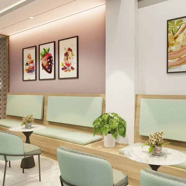 Thiết kế nội thất tiệm bánh