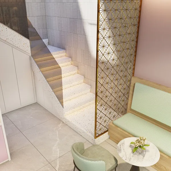 Thiết kế nội thất tiệm bánh