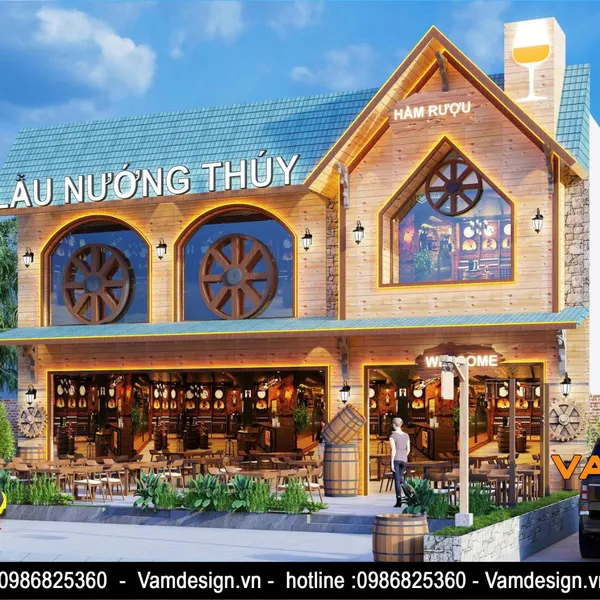 Thiết Kế Nhà Hàng Ms.Thúy