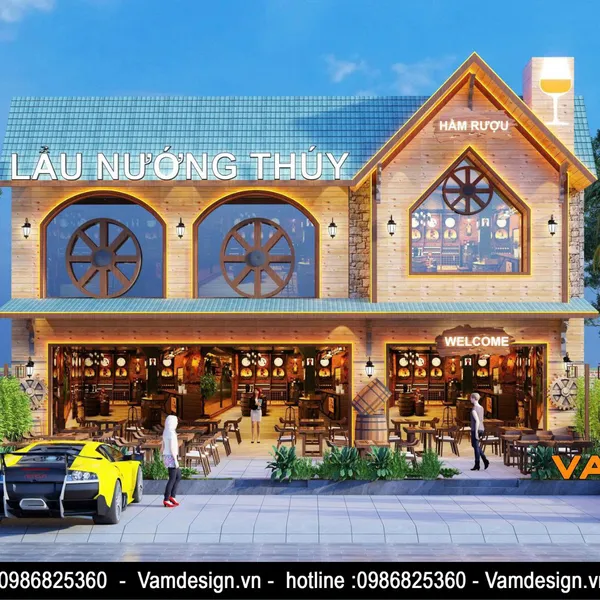 Thiết Kế Nhà Hàng Ms.Thúy