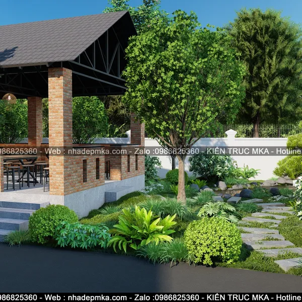 Thiết kế thi công căn tin nhà máy Bình Dương