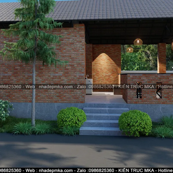 Thiết kế thi công căn tin nhà máy Bình Dương