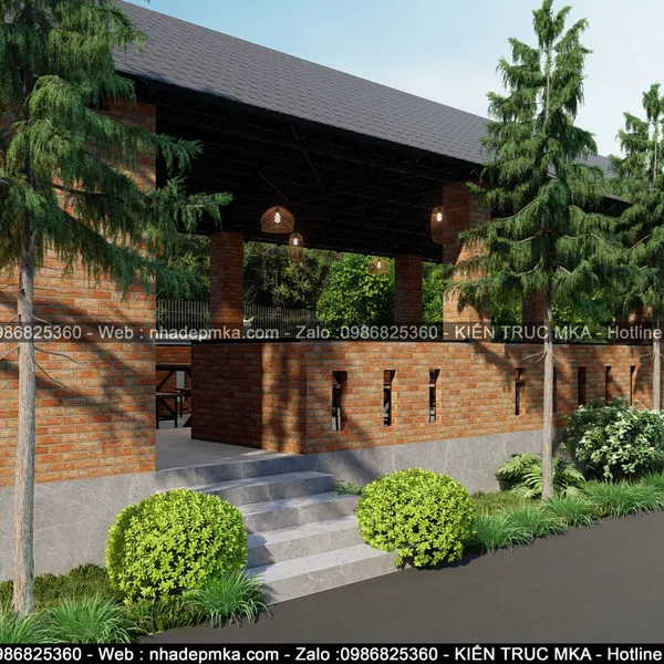 Thiết kế thi công căn tin nhà máy Bình Dương