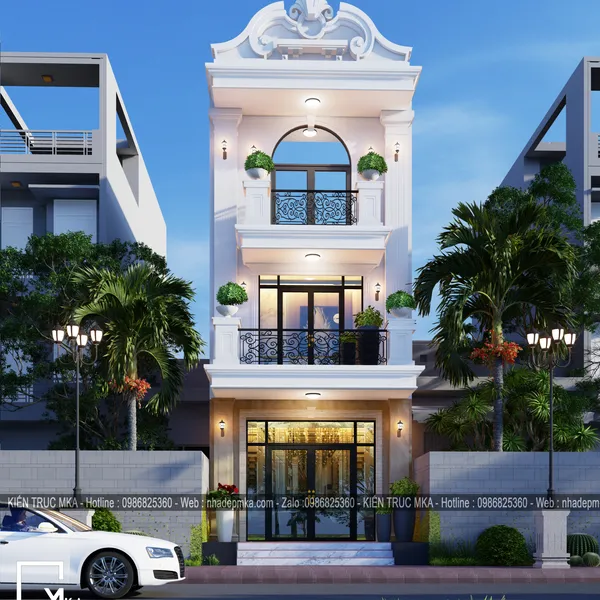 Nhà phố hiện đại nhà phố Anh Tiến Bình Dương